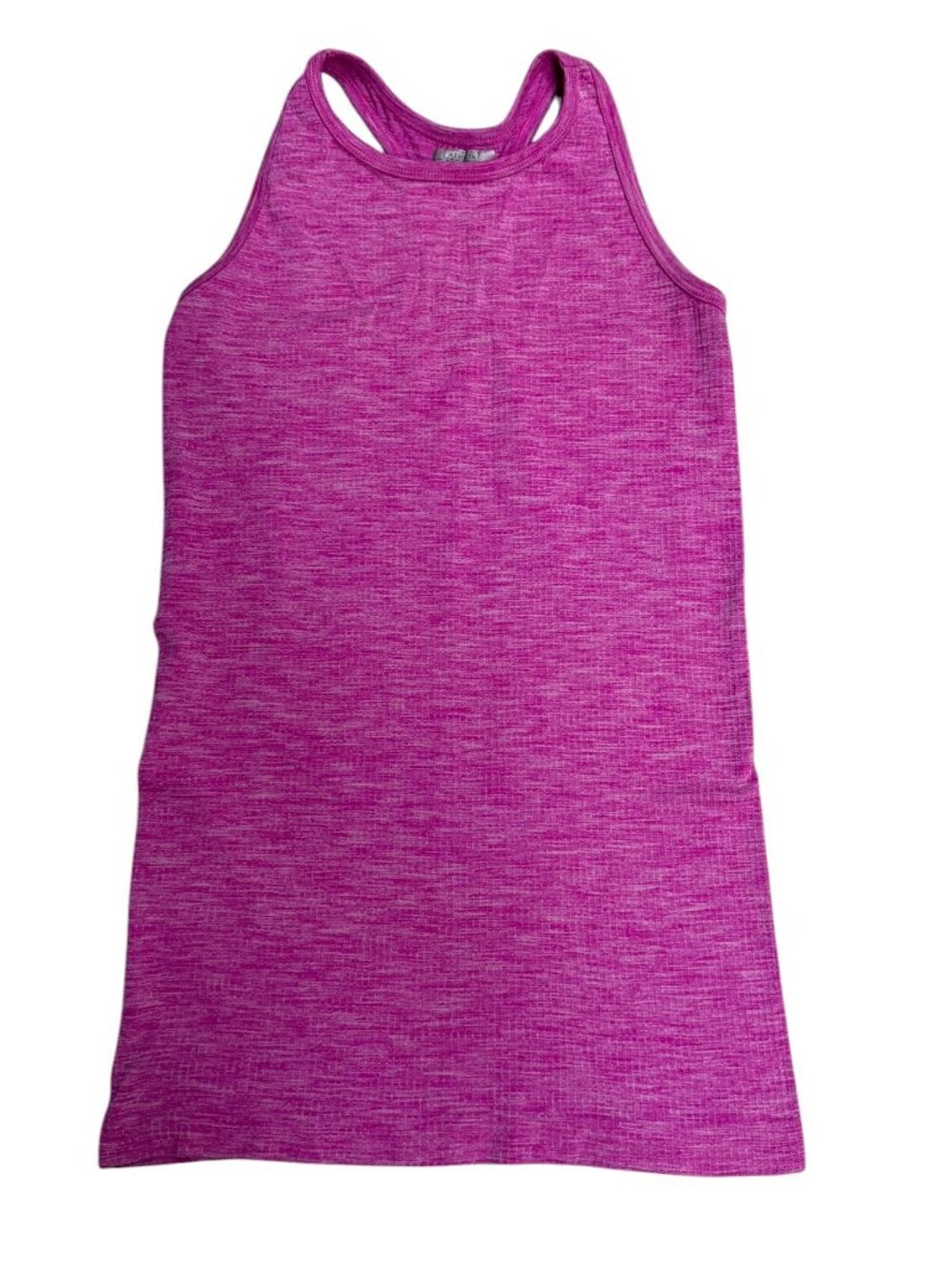 Athleta Racerback Performance Tank Top XS Pink Heather Athletic Workout EUC